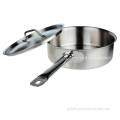 Stainless Steel Milk Pot with Handle Stainless Steel Milk Boiling Pot with Lid Supplier